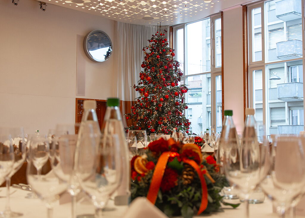 Weihnachtsfeier im Einstein St.Gallen - Einstein Saal, Baum